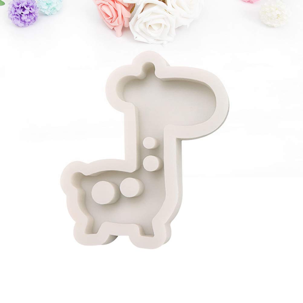 2 Stampini In Silicone Per Pasta Di Zucchero: Forma Giraffa - Perfetti Per Decorare Torte E Biscotti