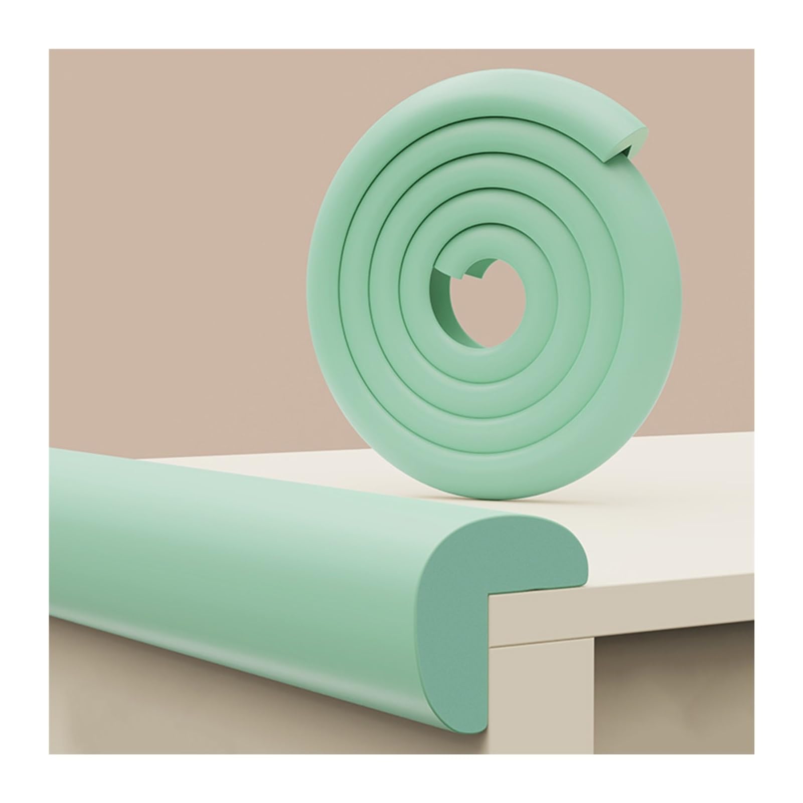 Protection de bord en mousse en L pour tables et meubles de maison