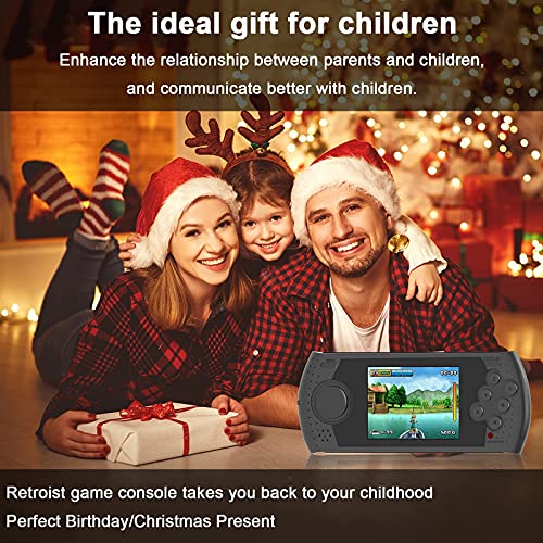 EASEGMER Handheld Games for Kids 16 Bit Portable Retro Video Games Built in 230 Classic Games 3.0 Inches HD Screen… - Image 7