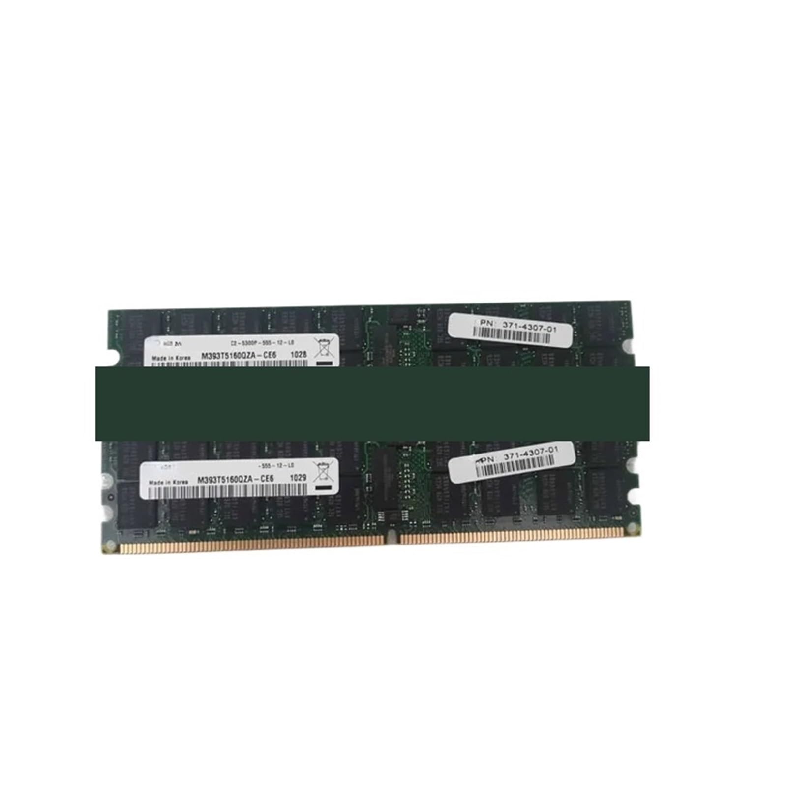 OSHZIKJII For X8098A 371-4307 4GB 2Rx4 PC2-5300P-555-12-L0 X4600M2 Kit