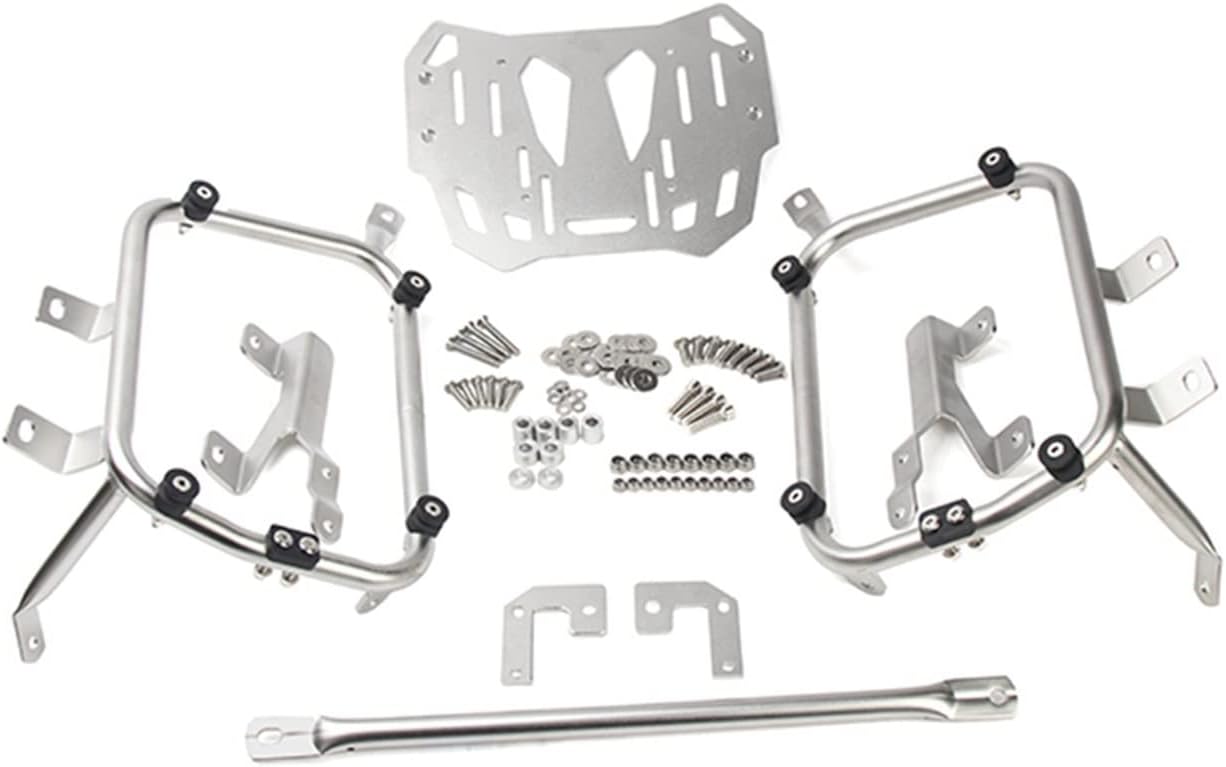 UMPGCE(はな) リアトップボックス荷物ラックトップケースサイドトランクケースブラケットスーツケースパニエホルダーオートバイカワ