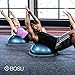BOSU Pro Balance Trainer, Half-Ball Training Equipment, 65 cm Diameter, 350 lb Capacity - Burst-Resistant Stability Exercise Tool w/ Non-Slip Base, Includes Hand Pump, Commercial-Grade