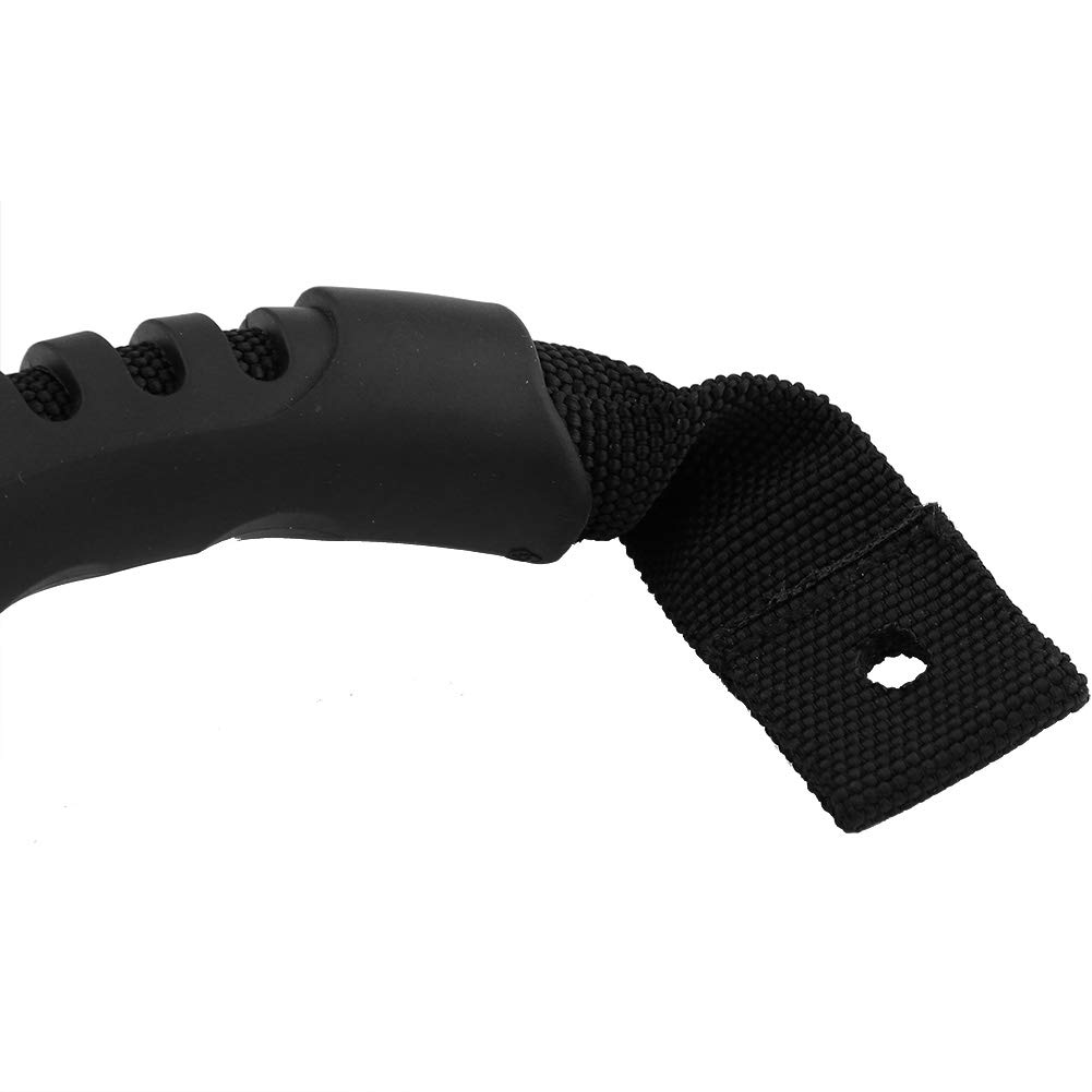 Poignée De Transport Noire Pour Kayak – Kit De Remplacement Solide, Caoutchouc Et Nylon, 25 Cm, Antidérapante Et Polyvalente