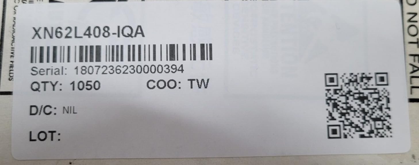 Generic (1050 PCS) XN62L408-IQA Compatible with UNKNOWN