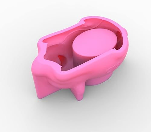 Miniatura 2 de appuivbt Molde de silicona para macetas de hormigón de animales, molde de florero de suculentas de animales, moldes de cemento, molde de arcilla,