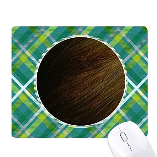 Tapis de souris avec motif de cheveux raides pour organiser votre espace