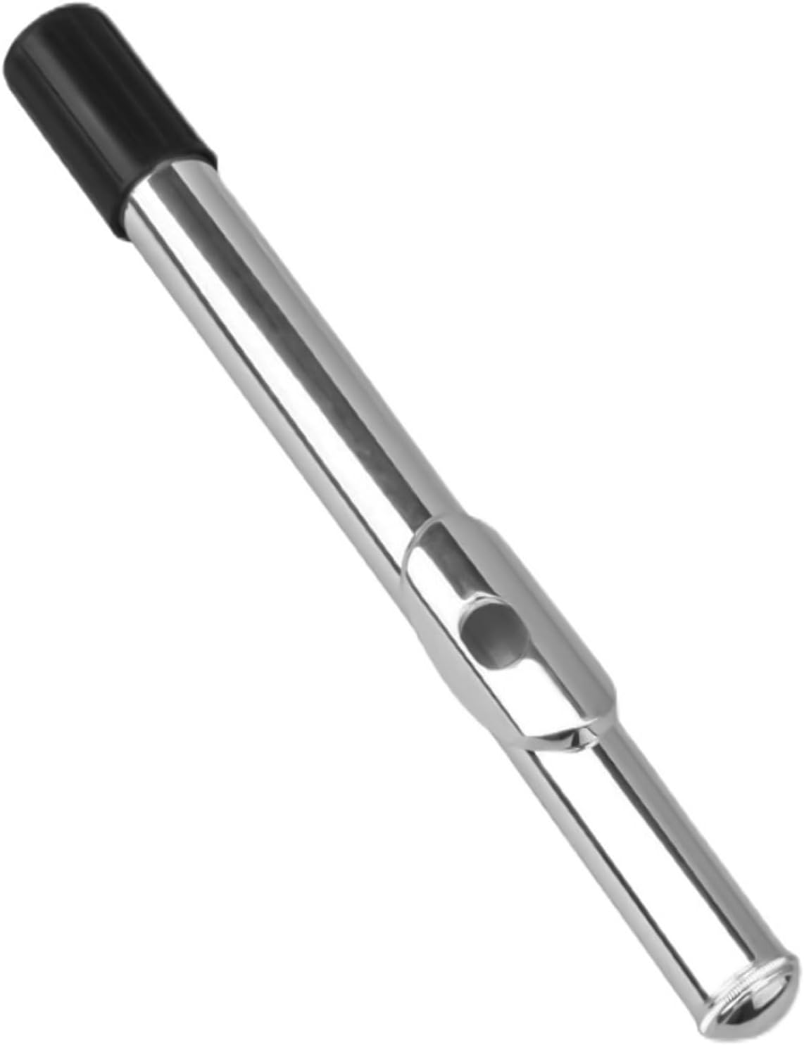 Professional Flute Headjoint Mouthpiece 23cm Silver Metal Woodwind Instrument Part for Woodwind Instrument Enthusiasts