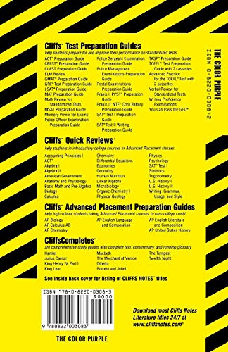 The Color Purple (Cliffs Notes) - Image 2