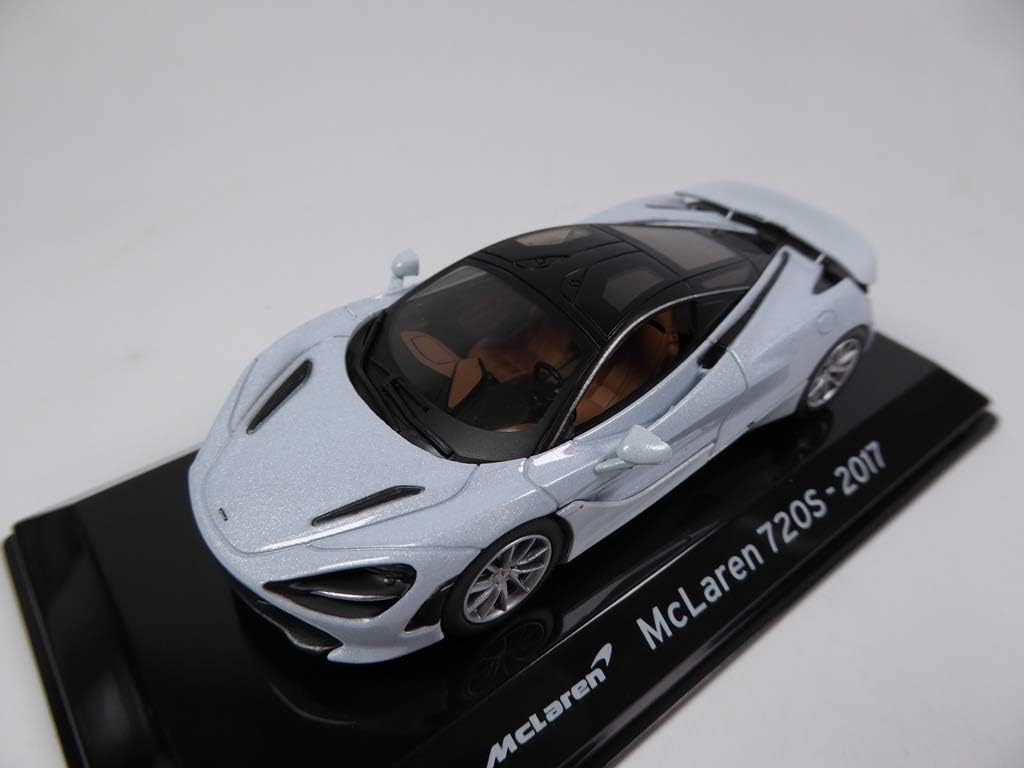 OPO 10 - Car 1/43 Compatible with McLaren 720S 2017 (SC18), Silver - Image 3
