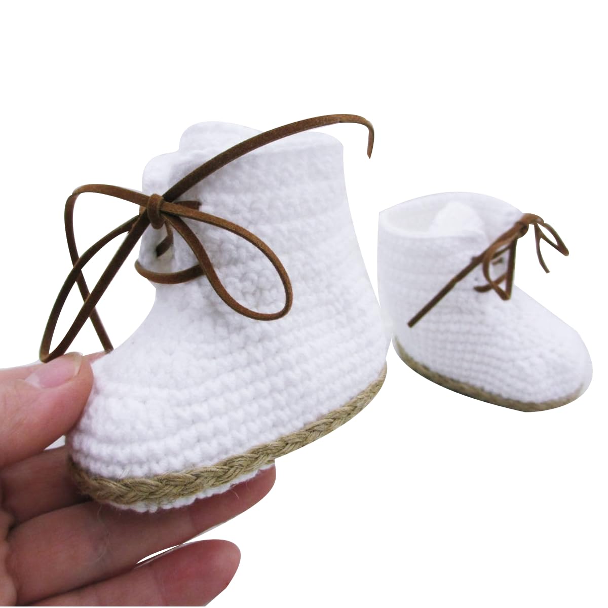 PRABHAWAY Unisex Newborn Baby Booties | First Walking Shoes | Cute and Comfortable Footwear | Breathable and Anti-Slip Booties for Baby Girl & Boy (Multocolor) 4 51fvr5fVfGL. SL1200