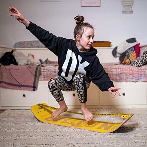 GIBOARD-SET BONZO CLASSIC - Innovatives Balance Board | Freestyle-Workout | gelenkschonend | modulares System | Made in Europe | inkl. CLASSICLine Slackline-Set | Kork Pads & Gibbon App Zugang