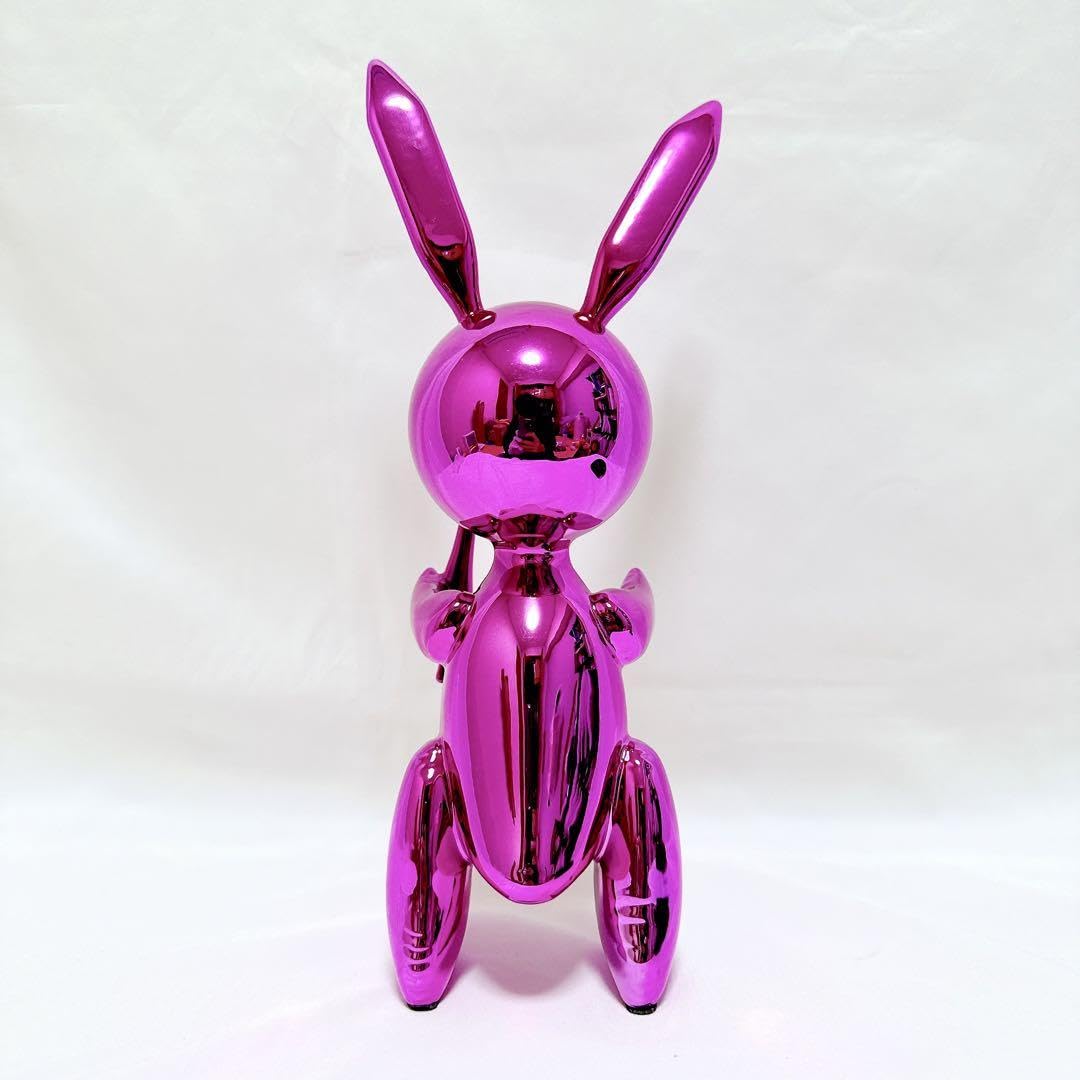 JEFF KOONS ジェフクーンズ　ラビット　青 ジェフ・クーンズ Rabbit Blue（リプロダクション）28cm | 絵画