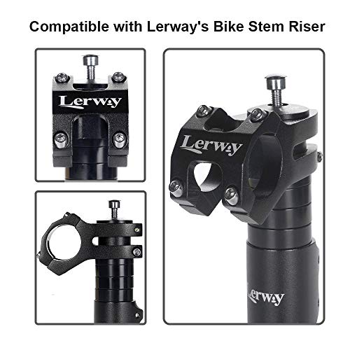 Lerway 31.8 Mtb Stem Bike Stem: 45Mm Mountain Bike Stem Bike Handlebar Short Stem For Most Bicycle, Mtb, Road Bike, Bmx, Aluminum Alloy Road Bike, Cycling #TOP3
