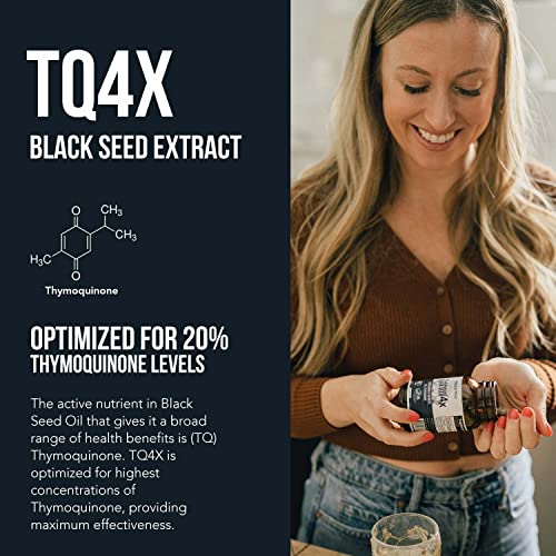 Triquetra Health TQ-Advanced 4X Black Seed Oil Capsules