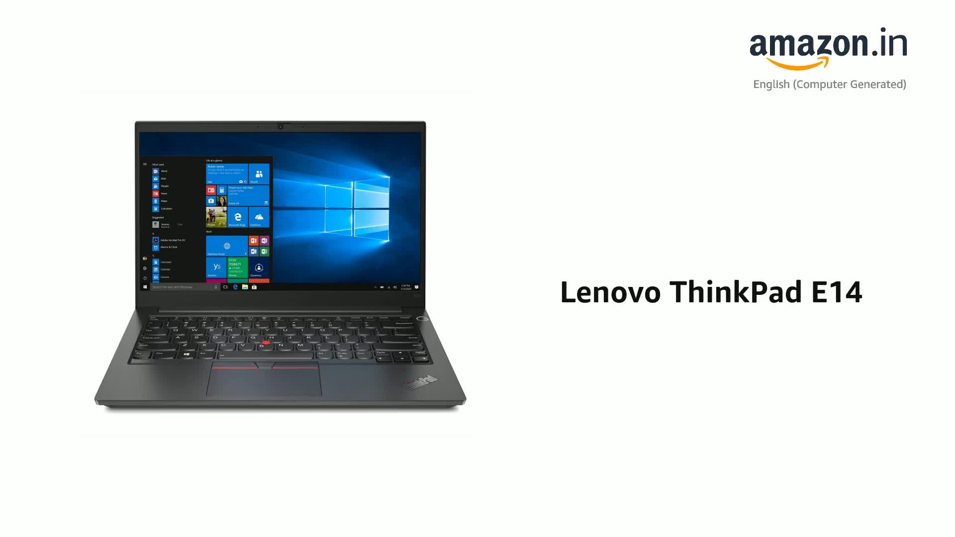 Lenovo ThinkPad E14 (2021) Intel Core i5 11th Gen 35.57 cm (14