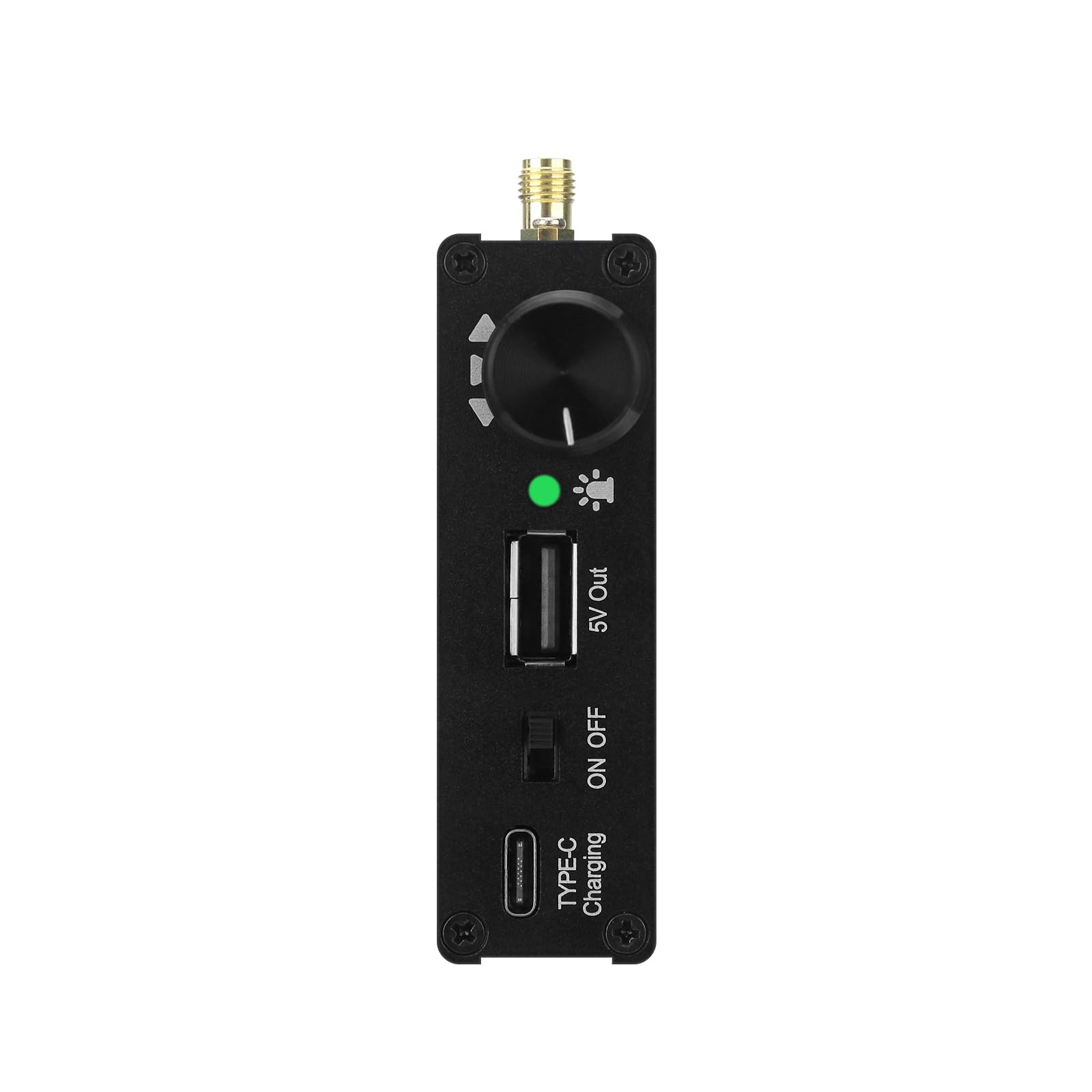 DSP SDR Radio Empfänger 100KHz zu 149MHz DSP Digital Demodulation CW/AM/SSB/FM/WFM Tragbarer Kurzwelle Radio Empfänger mit 4.3" IPS LCD