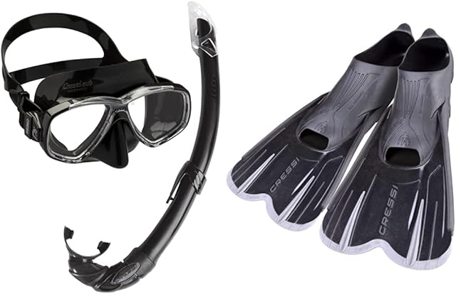 Cressi Unisex's Perla Combo Set Sub Snorkel & Mask