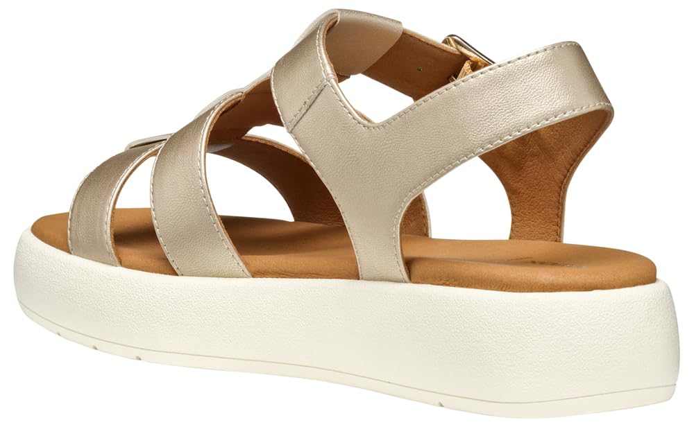 Geox D Camalei B, Sandalo Piatto Donna
