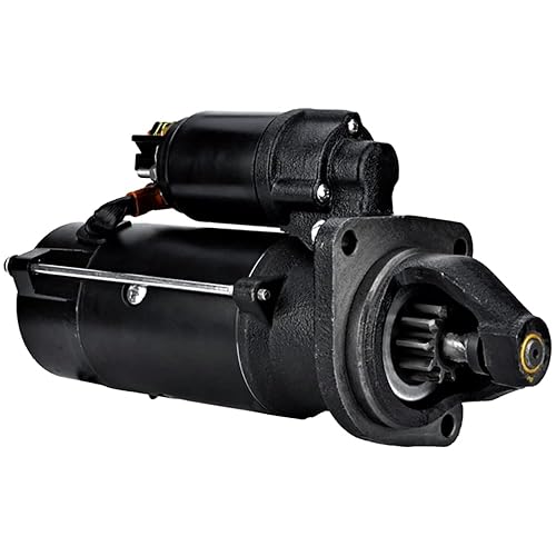 RAREELECTRICAL Nuevo arrancador de 4.5Kw Plgr en sentido horario 24 voltios 10 dientes compatible con Vogele Super 1800-1 1800-1Ep 1106D por número