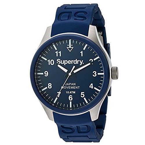 Image of Superdry Analog Blue Dial Men's Watch - SYG109UG