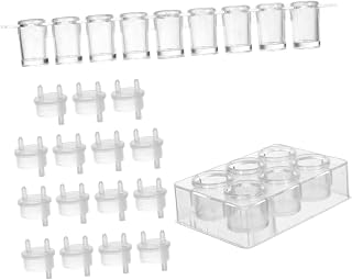 1set Reaction Plates Multifunctional Plastic Experiment Board for Chemical Reactions Lab Use Safe Material Easy Observation