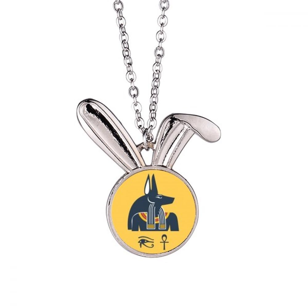 Collier lapin Égypte ancienne cadeau d'anniversaire original