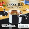 Farberware Classic Series Stainless Steel Sauce Pan with Lid, 3-Quart, Stainless Steel Pans, Induction Cookware #2