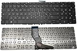 Tastiera di ricambio Italiana Compatibile con HP per Notebook Pavilion 250 G6, HP 255 G6, 15-BS 15-BW 15Q-BD 17G-BR 15-CB 15-CC 17-BS senza frame colore nero