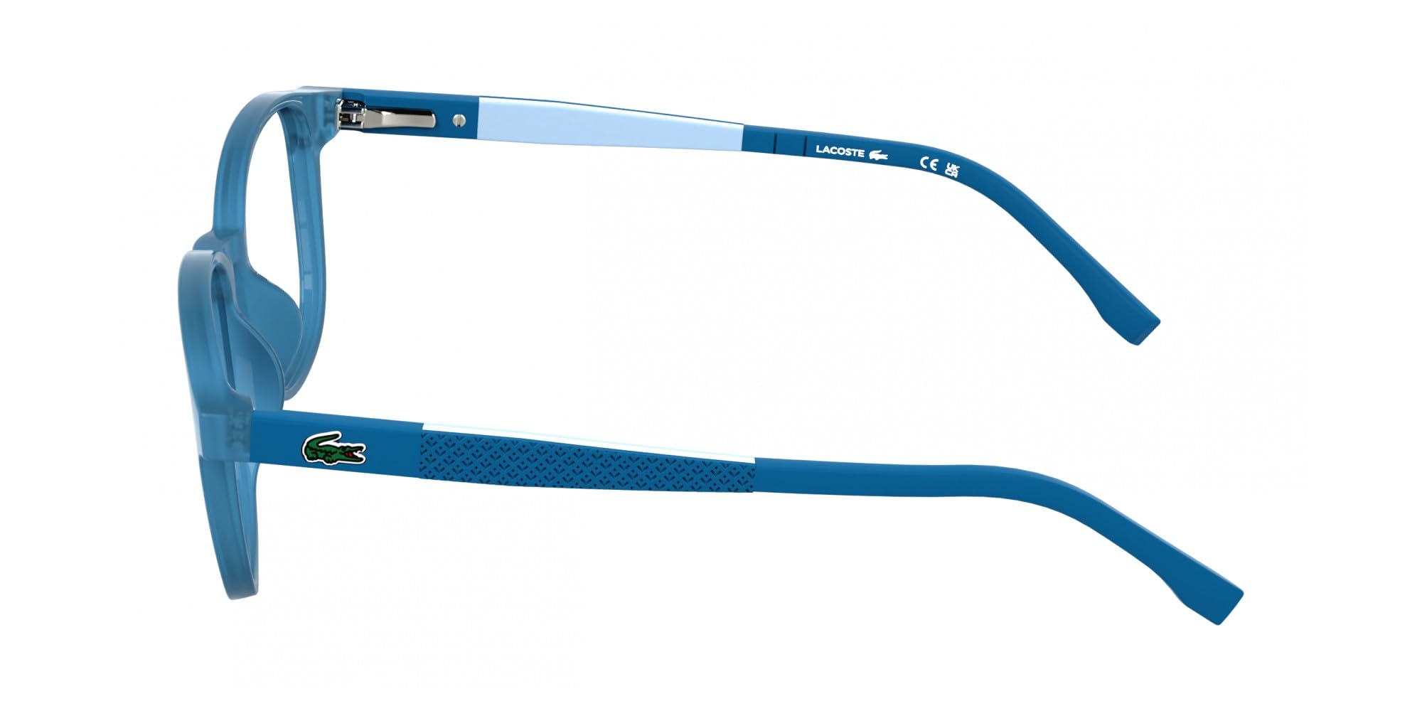 Lacoste L3667 400 PRZEZROCZYSTY NIEBIESKI LUMI 46/16/130 Ramka na okulary dla dzieci