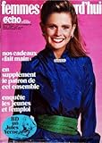  FEMMES D\'AUJOURD\'HUI ECHO DE LA MODE [No 48] du 22/11/1978 - NOS CADEAUX FAIT MAIN -PATRON D\'un ensemble -enquete les jeunes et l\'EMPLOI-B.D. / UN JULES VERNE