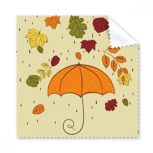 Tissu de Nettoyage Écran et Lunettes Anti Traces Motif Pluie et Feuilles Météo