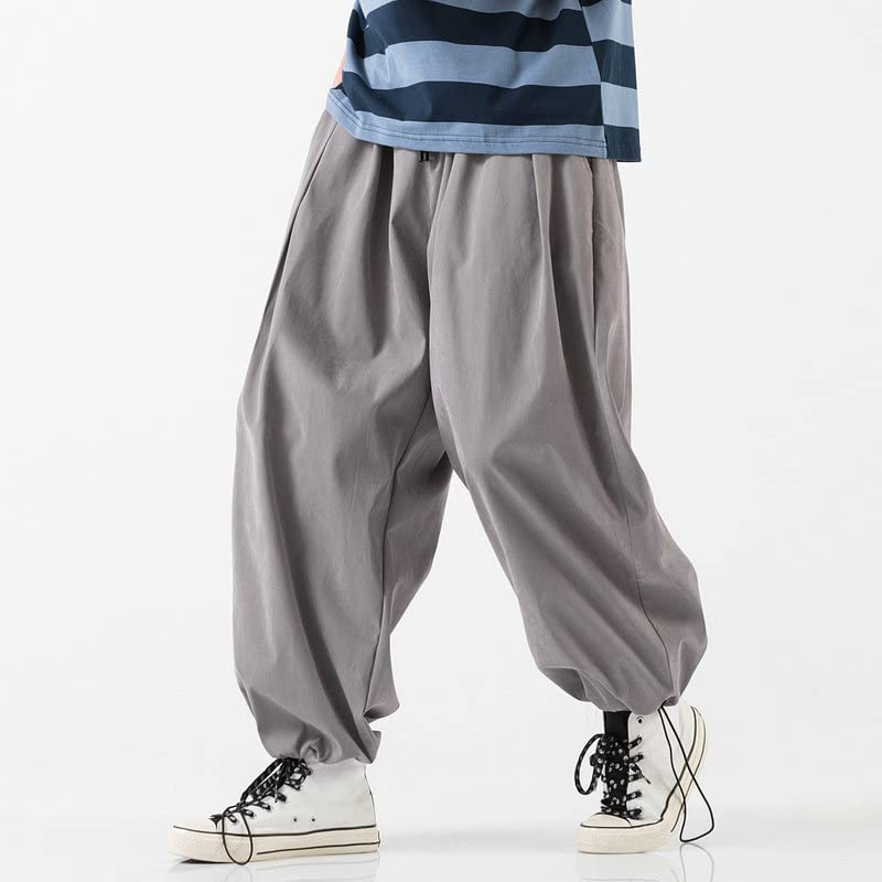 FIVETOSEVEN Streetwear Pants Men's Jogging Sweatpants Male Crotch Wide Leg Pants Casual Men Trousers Dropshipping2