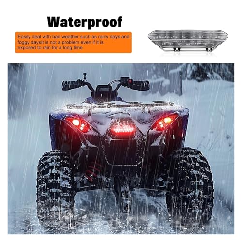 Feu arrière LED finition premium pour YFZ450R et 700R stop