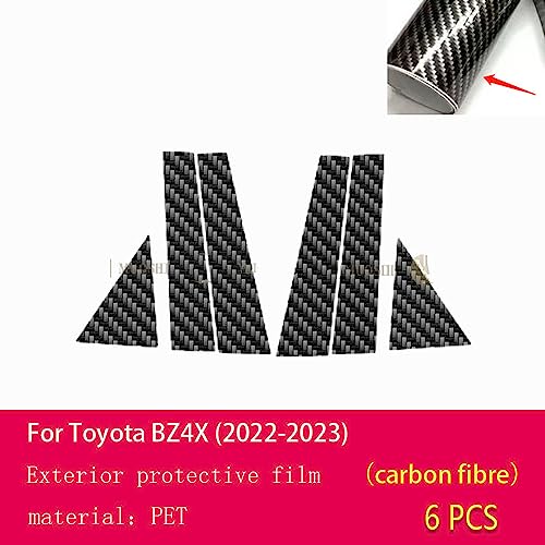 Membrane PPF protection pilier B C Toyota BZ4X finition luxe