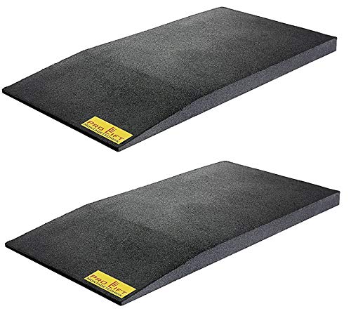 Pro-Lift-Werkzeuge Rubberen hellingen, 2-delige set voor schaarhefbrug, hoogte 50 mm, lengte 1000 mm oprijplaat