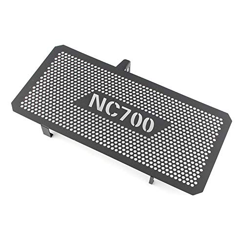 Three T Motorcycle Radiator Guard Grille Grill Cover Protective Grill Washable Fit for Honda NC700 NC700X NC700S 2012-2018, black