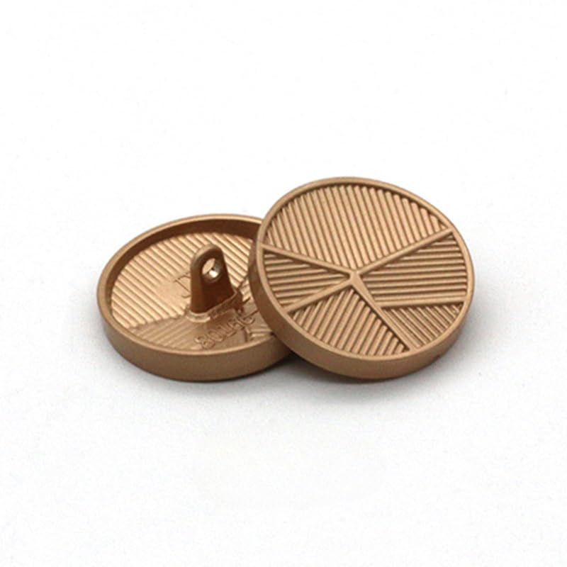 Metalowe guziki do marynarek, Zestaw 30 wielokolorowych guzików z trzpieniem 18-25 MM(30pcs/Gold,36L=23.0MM)