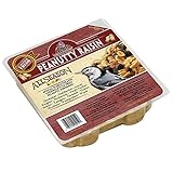 Heath Outdoor Products DD-12 Peanutty Raisin Suet Cake, 11.5 oz, Case Of 12 , Brown