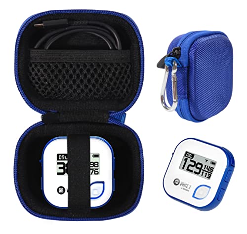 Casesack Golf Course Gps Case Compatible With Golfbuddy Voice, Voice 2, Bushnell Neoghost, Garmin 010-01959-00 Approach G10(Stone Blue-Updated Version) #TOP4