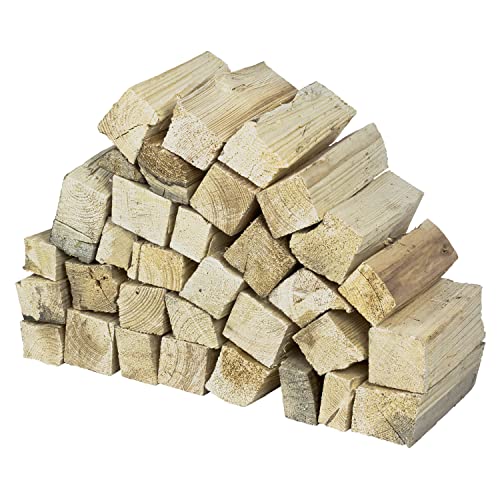Brennholz Kaminholz Kiefer Holz 25 kg Für Ofen und Kamin Kaminofen...