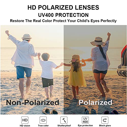Pro Acme Small Polarized Aviator Sunglasses For Adult Small Face And Junior,Uv400 Protection Mirrored Lens Metal Frame,52Mm (Gold Frame/Red Mirrored Lens) #TOP5