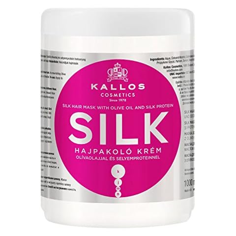 Kallos KJMN Silk Haarcrememaske mit Olivenöl und Seidenprotein-Auszug Cover