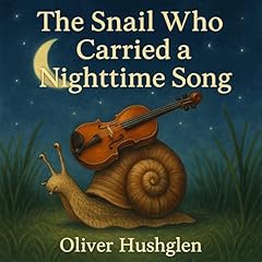 The Snail Who Carried a Nighttime Song Audiolibro Por Oliver Hushglen arte de portada