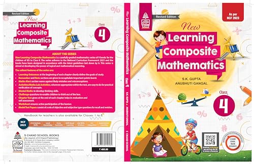 Image of New Learning Composite Mathematics Class 4 - by S.K. Gupta & Anubhuti Gangal (2024-25 Examination)