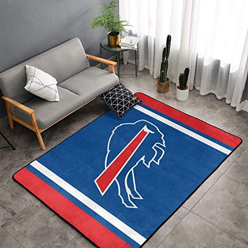 Stockdale Buffalo Bills Soft Comfy Home Decoration Carpet Non Slip Floor Carpet Bedroom Sofa Rug 60x39 Inch