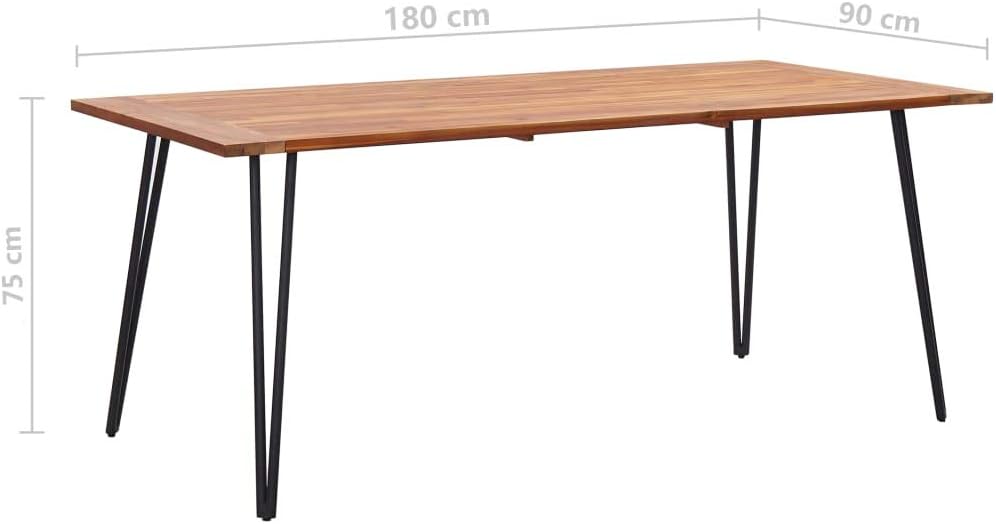 Simple Design Patio Dining Table, Outdoor Garden Side Table Wicker Look Coffee Table for Backyard Lawn Balcony Pool, Patio Table Brown 31.1"x31.1"x28.3" Plastic Rattan Look