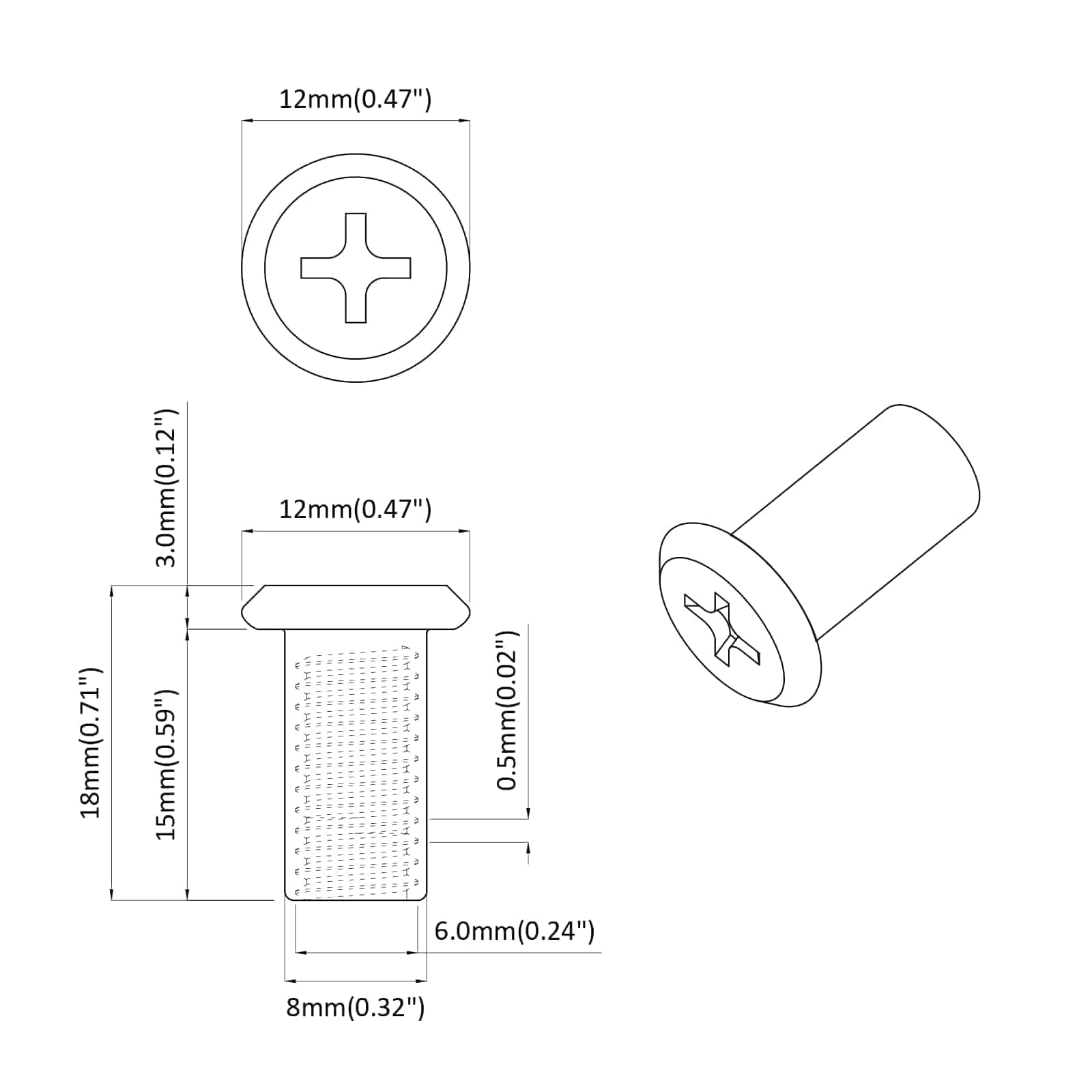 Tuercas de seguridad M6 x 25 mm, 3673 unidades, acero plateado, tuercas autoblocantes para industria, artesanía y construcción de muebles, fijación resistente a la corrosión