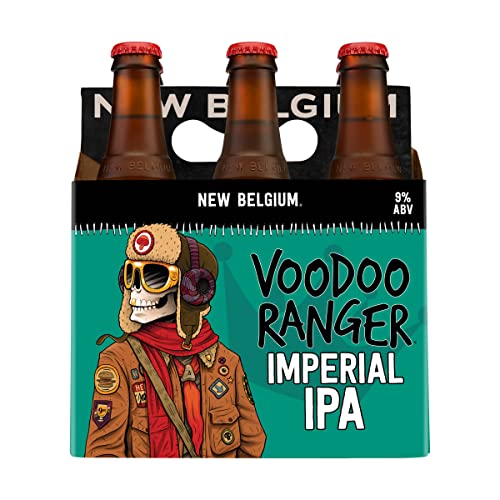 New Belgium Voodo Ranger Imperial IPA, 6 pk, 12 oz bottles, 9% ABV