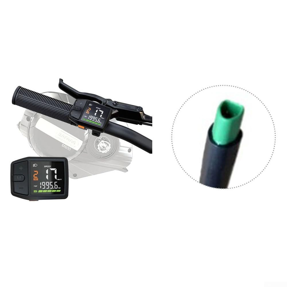 Écran DZ41 pour vélo électrique compatible Bafang M500 M600 BBS01 HD UART/CAN