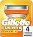 Gillette Fusion5 Power Maquinilla , 4 Recambios, 5 Hojas Antifricción, Para Un Afeitado Imperceptible